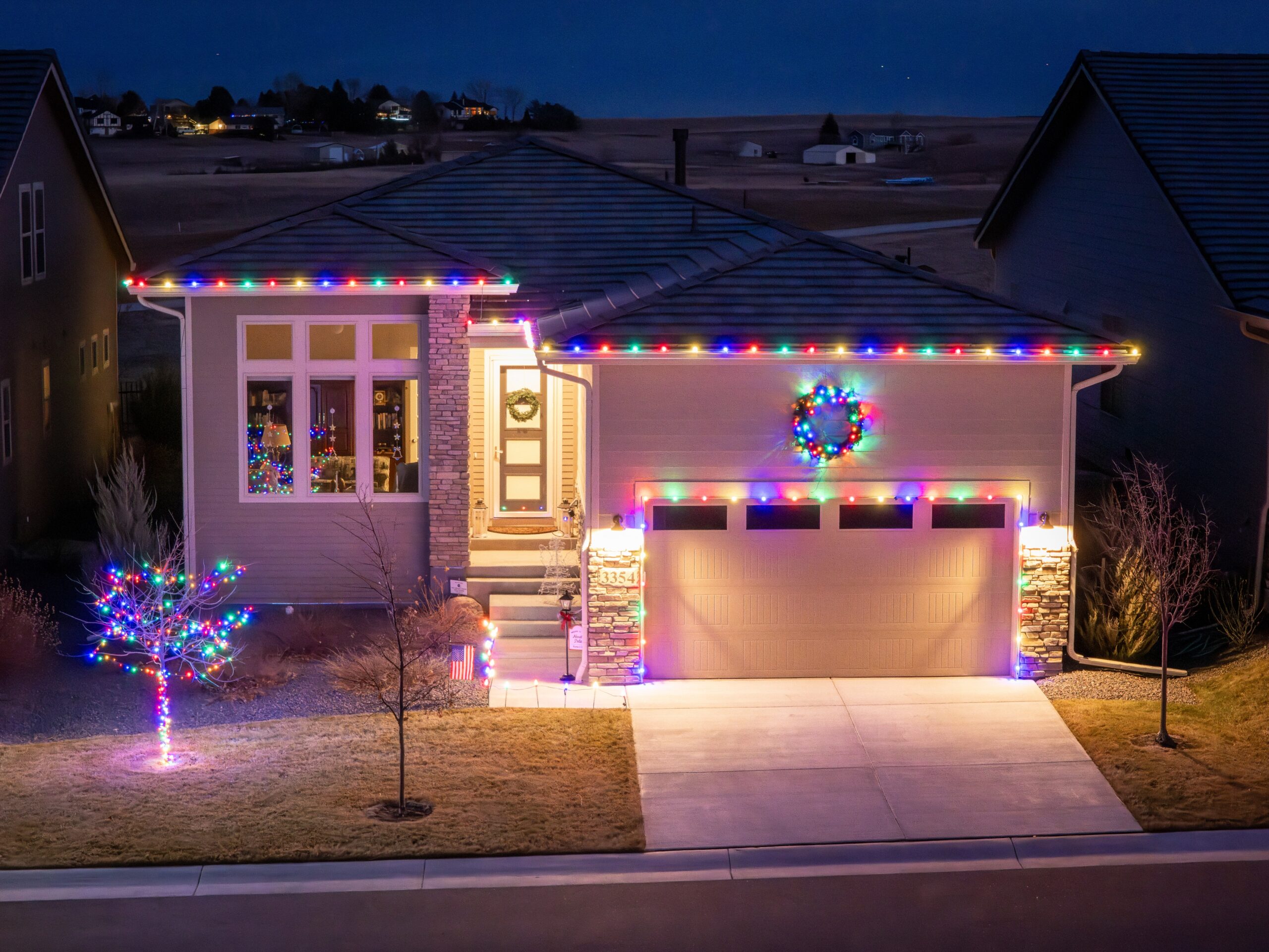 Christmas light installation northern colorado